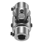 Chrome Universal Coupling 3 4  Dd X 3 4  Dd Double D U-joint Steering Shaft