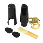 Adore Pro Alto Saxophone Mouthpiece Kit - Reed  Cushion  Cap And Ligature
