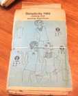 Simplicity Mccalls Vintage 70 s Ladies Sewing Patterns Lot No Envelopes