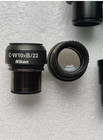 Actual Photos   1 Pair Nikon Microscope Eyepieces C-w10xb 22 for 30mm Tube