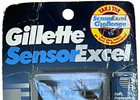Gillette Sensor Excel Razor Handle With 2 Cartridges 1993 New Old Stock