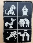 Vintage 1930s Toy Town Deck Of Cards And Box   Black   White - Good Condition
