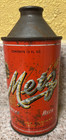 Metz Jubilee Beer  High Profile Cone Top Empty Beer Can Non Irtp Dncm 3 2 Indoor