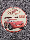Use Guyler Brand Motor Oils Porcelain Sign 12  In Diameter 