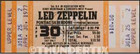 30 1969 - 80  Led Zeppelin Unused Full Concert Tickets    Bonus  Reprint  Hot 