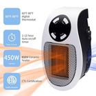 Givebest Programmable Space Heater Led Display Wall Outlet Electric Heater