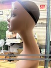 Vintage Realistic Female Long Neck Wig jewelry Display Head Mannequin