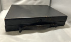 Vintage 15 Piece Celluloid Faux Tortoise Vanity Dresser Set With Carrying Case