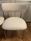 Dining Chairs New  Vegan Leather  Set Of 2