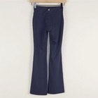 Athleta High Rise Chit Chat Flare Blue Pants Girls Sz M 8-10