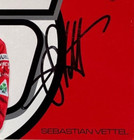      Sebastian Vettel  -  Ferrari ferrari  -  Signed  -  F1       6x4 Card
