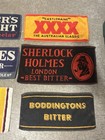 6 Bar Pub Beer Towel Sign Fosters Ruddle Keo Boddingtons Xxxx London Best Bitter