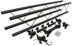 Pro Audio Dj Light Lighting Portable Truss Trussing W  10 Foot Crank Stands New