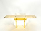 Gilt Brass Wall Mount Bracket Shelf For Lecoultre Atmos Clock