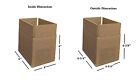 6 X 4 X 4  Corrugated Kraft Shipping Boxes Select Quantity Ships Fast 
