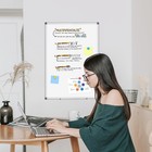 Double-sided Magnetic Dry Erase Whiteboard 36 X 24 In Walglass
