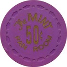 The Mint Casino Las Vegas Nevada 50 Cent Pan Room Chip 1965