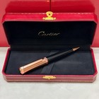 Cartier Luxury Metal Shell Ballpoint Pen