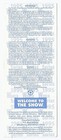 1995 World Series Full Unused Season Ticket Game 5 Braves At Indians Cleveland