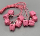 Dental Baby First Teeth Save Box Deciduous Milk Teeth Holer Keepsake Case Pink