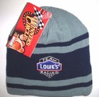 Lowe s Team Racing Nascar  48 Jimmie Johnson Beanie 2 Sided New Winners Circle