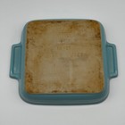 Le Creuset Stoneware 9x9 Square Baking Casserole Dish W  Handles Sky Blue 18-27