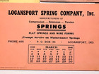 Vintage 1946 Pin-up Advertising Blotters Lot Logansport Spring Co Moran