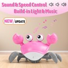 Crawling Crab Baby Girl Toy  Tummy Time Toys For Infant 3 6 9 12 18 24 36 Mon   