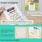 Thin Cat Door For Windows  Pet Doors And Sliding Door  Safety Pet Door With 4   