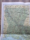 1930 National Geographic Map Of Louisiana New Orleans  Vintage