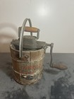 Reliance Hand Crank Ice Cream Freezer Antique Wooden Bucket Primitive 1890-1920