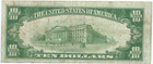 1929  10 National Banknote   The First National Bank Of Louisville  Kentucky