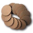 12 Pack 7-8 Oz Oak Leather Conchos For Leather Crafts