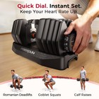 15 In 1 Adjustable Dumbbells Set  Weight Dumbbells 52 5lbs Single pair Home Gym
