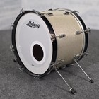 Used Vintage Ludwig 2pc Drum Set Silver Sparkle - Good