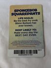 2018 Spongebob Card Pusher Card Spongebob Squarepants Dave And Busters Game Card