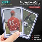200ct Ultra Pro 3  X 4  Regular Toploaders Standard Card 35pt    Free Sleeves