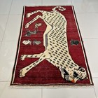 Superb Antique Exquisite Hand-knotted Rug 3    3    X 5     inv257  3x5