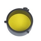 Scope Lens Cover Flip Up Cap Quick Spring Protection Objective Len Yellow