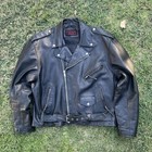 Harley Davidson  Genuine Leather Vintage  Jacket  Size 56 By Lucky Leather 
