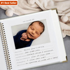 Keepsake Baby Memory Book For Boys And Girls     Timeless First 5 Year Baby Book    