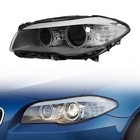 Left Side Xenon Headlight For 2011-2013 Bmw 5 Series F10  Led Drl black Housing