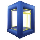 Inflatable Money Machine Booth Cash Grab Game Cube For Business Event Promotion