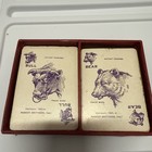 Vintage 1919 Parker Bros   Pit Card Game Bear   Bull Edition