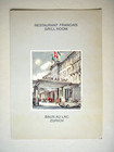 Hotel Baur Au Lac Zurich Seven Menus  5 Grill Room restaurant Francais  2 Room