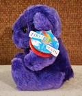 6 25 Inch First   Main Purple Rainbow Bear Plush 2002 Sweet Bear With Tags