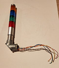 Patlite Mps 30mm  1 25   Led Signal Tower 4 Lights Used - Untested