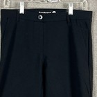 Betabrand Pants Womens Medium Black Dress Pant Yoga Bootcut Work Slacks Stretch