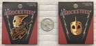 Dave Stevens The Rocketeer Bust   d   Portrait Rare New Tom Whalen Enamel Pin Set