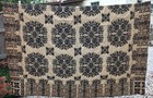 Antique Jacquard Coverlet Dated  1838